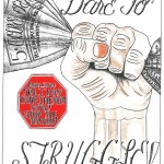 Dare to Struggle, by Carlos Ramirez, held in SHU at Pelican Bay