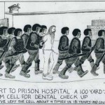 Escort to Prison Hospital 100 Yards from Cell for Dental Checkup, by Thomas Silverstein