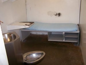 A cell in the Polunsky Unit.