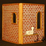 Prison Galleries Exhibition: Richard Odom, "Crying Dove" (outside view)