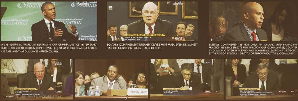 The President, Congressional Democrats, solitary survivors, and even Supreme Court Justice Anthony Kennedy have all recently spoken out against solitary confinement.