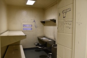 A cell in the Cook County Jail's Special Management Unit, where individuals are now supposed to be allowed out of their cells for at least four hours a day.